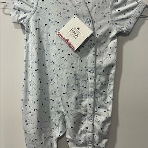 Hanna Andersson Blue Kids One Piece